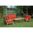 thumbnail image 2 of Anderson Teak Brianna Bahama 5-Pieces Deep Seating Loveseat Set, 2 of 2