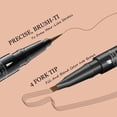 thumbnail image 2 of Bolígrafo de microblading para cejas Liayozl, impermeable, 2 en 1, para mujer, 2 of 7