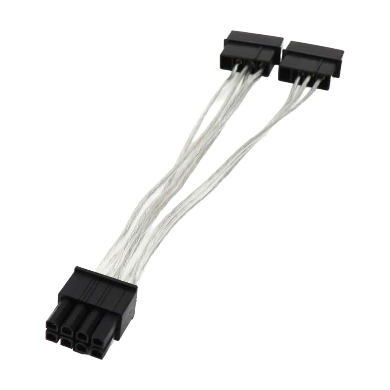 LIWEN Power Adapter Cable Y Shape Stable Power Supply 18cm Dual 4Pin to