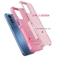 thumbnail image 5 of Tekcoo Shockproof Cell Phone Case for Moto G Play 4G 2024, Pink, 5 of 9