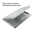 thumbnail image 4 of Staples Aluminum Storage Clipboard Legal Size Gray/Silver 2/Pack ST44398/44398VS, 4 of 6