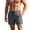 Dark Gray, variant on 5 Inch Beach Shorts Men Lightweight Quick Dry Swimming Trunks Drawstring Elastic Waist Board Shorts for Water Sports SurfingCoffee XXL