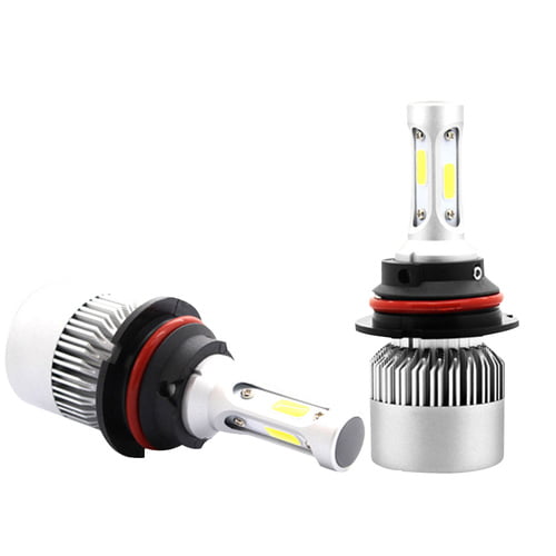 CSP LED Tech Adjustable Beam 9007//HB5 LED Headlight bulbs Easy install 6500K