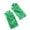 Green, variant on Dance Competitions Show Sequins Gloves Kids Party Mittens with Sequins Full Finger Gloves Festival Celebrations Costume