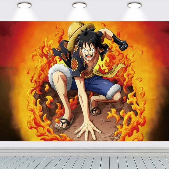 One Piece school Poster Backdrop Banner Party Supplies Birthday Decorations Background for Photography Taspestry