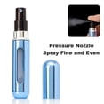 thumbnail image 3 of Botella atomizadora de Perfume recargable de 4 Uds., Mini botellas de Spray de Perfume de viaje portátiles, botella de Spray de Perfume vacía portátil para viajes, 3 of 5