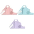 thumbnail image 2 of pitrice Sangle de Main en Silicone avec Trous de Rangement Intégrés pour Pinceaux Palette de Maquillage Texturée Violette, 2 of 6