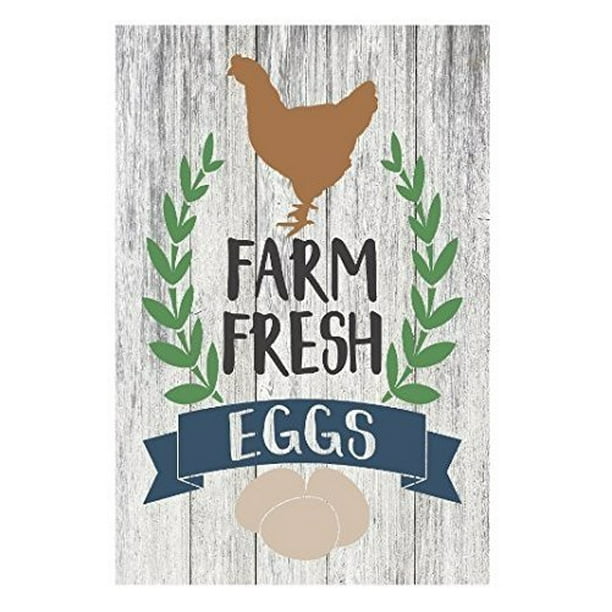 Farm Fresh Eggs Farmhouse Rustic Metal Kitchen Home Decor Wall Sign 12 X 8 Walmart Com Walmart Com Farm Fresh Eggs Farmhouse Rustic Metal Kitchen Home Decor Wall Sign 12 X 8 Walmart Com Walmart Com