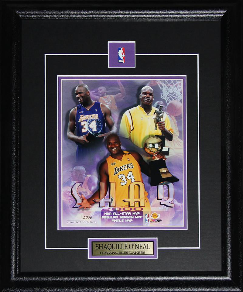 SHAQUILLE O'NEAL LOS ANGELES LAKERS 8X10 PHOTO L 