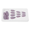 thumbnail image 3 of False Nails, Clear Color 24Pcs  Nail Tips  for Dance Parties F122,F123,F124,F125,F126, 3 of 8