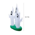 thumbnail image 4 of Fantasma aterrador gigante de 10 pies, lindo fantasma aterrador inflable para fiesta navideña, jardín, 4 of 6