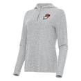 thumbnail image 2 of Women's Antigua  Heather Gray Phoenix Mercury Daybreak Quarter-Zip Hoodie, 2 of 3