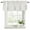 Yellow, variant on 2 Pack Valances for Window, Eucalyptus Leaves Short Curtains for Kitchen Bedroom Living Room, Pink Plaid Summer Botanical Rod Pocket Small Window Treatment Valance Drapes 42 x 12 Inch