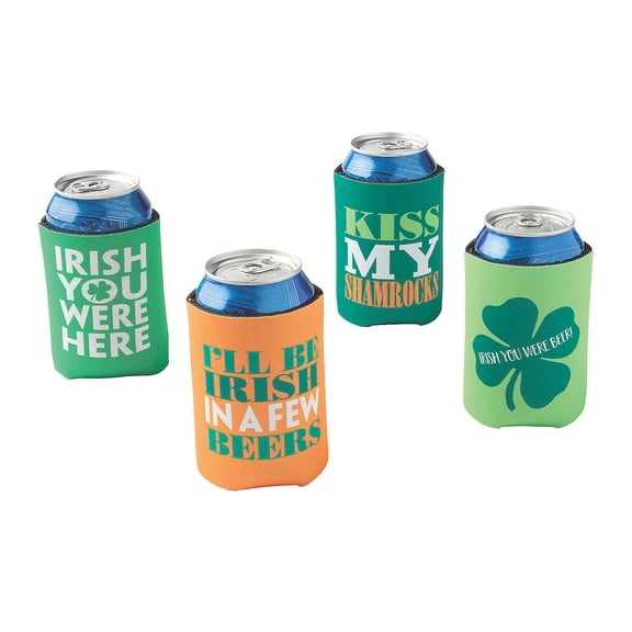 St. Patrick'S Day Can Covers (1 Dz) - Party Supplies - 12 Pieces