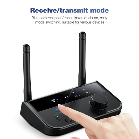 Toyandona 5.3 Transmitter Receiver Black ABS Plastic Compact Portable Widely Used