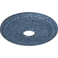 thumbnail image 3 of Ekena Millwork 18 1/8"OD 3 5/8"ID x 1 1/8"P Raymond Ceiling Medallion (Fits Canopies up to 5 1/8"), Hand-Painted Americana Crackle, 3 of 5