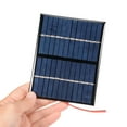 thumbnail image 4 of Módulo de Panel Solar Pequeño de 1.5W 12V DIY de Polisilicio con Cable de 150mm, 4 of 4