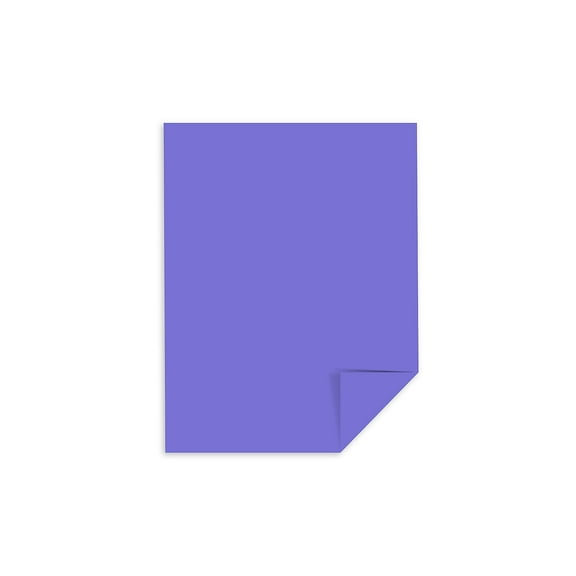 Neenah Paper Paper 8.5 x 11 65lb. Cover Venus Violet 2000/Carton 22091