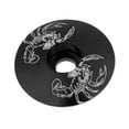 thumbnail image 1 of S SERENABLE Aluminum Threadless Headset Black Scorpion, 1 of 8