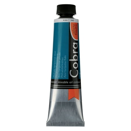 UPC: 8712079312503 | Cobra Water Mixable Oil Colour 40ml Phthalo Turquoise Blue