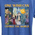 thumbnail image 3 of Disney Wish - One Wish Can Change The World - Women's Short Sleeve Graphic T-Shirt, 3 of 5
