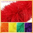 thumbnail image 4 of 5 Pcs Artificial Fluffy Boas 5 Ft Long Feather Boas Colorful Stage Costume Decorations Set DIY Crafts Clothing Accessories for Wedding Birthday Christmas Dance Party Decor (Multicolor A), 4 of 7