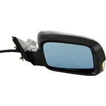 Mirror Compatible With 2009-2014 Acura Tl Right Passenger Side Heated In-Housing Signal Light Paintable Kool-Vue