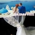 thumbnail image 3 of Vintage Women Wedding Veil Floral Lace Applique Elegant Bridal Accessories, 3 of 5