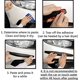 thumbnail image 5 of Tira de goma Universal de 4 piezas para parachoques de coche gris tira protectora antiarañazos Flexible Sincero Electrónica, 5 of 5