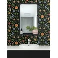 thumbnail image 5 of NextWall  Bird Toile Peel and Stick Wallpaper 20.5 in. W x 18 ft. L - Onyx, 5 of 7