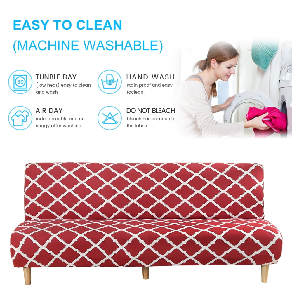 Topchance Folding Sofa Bed Cover Stretch Fabric Sofa Slipcovers