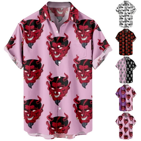 

Mens Button Down Shirts Short Sleeve Shirts Short Sleeve Polyester Shirt