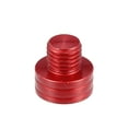 thumbnail image 4 of Motoforti RH Rear View Mirror Hole Screws for YAMAHA 10mm M10 x 1.25 Aluminum Alloy Red 2 Pcs, 4 of 6