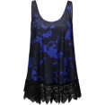 thumbnail image 1 of HSHDLDF Plus Size Swing Lace Flowy Tank Top for Women, 1 of 5