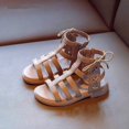 thumbnail image 5 of EnJoCho Little Child Girls Sandals Cute Open Toe Dress Sandals Fashion Girl Kids Shoes Girl Princess Shoes Baby Sandals Beach Shoes Little Girl Summer Casual Party Shoes, 5 of 9