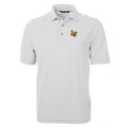 thumbnail image 2 of Men's Cutter & Buck Gray Las Vegas Aviators Big & Tall Virtue Eco Pique Stripe Recycled DryTec Polo, 2 of 3
