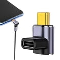 thumbnail image 5 of 100W Usb C Adapter Type-C Male to Female Support 8K 60hz Video Output 40gbps Data Transfer Straight / Elbow, 5 of 5