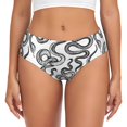 thumbnail image 1 of Fotbe Hand Drawn Snake Calzones Estampados para Mujer – Ropa Interior de Algodón, Cómoda, Suave y Elástica-XX-Large, 1 of 6
