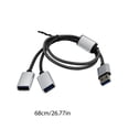thumbnail image 5 of USB Hubs to USB 2.0 Port Hubs Multiple OTG 3/2 Port USB Power Charging, 5 of 6
