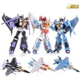 thumbnail image 2 of Transformation Toys JINBAO FG0103 FG04 Starscream Thundercracker Skywarp F15 DS01 Anime Action Figure Model Deformation Robot, 2 of 9