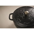 thumbnail image 3 of STAUB la Cocotte Four Français Rond en Fonte 4,8 L Année du Cheval, Noir, 3 of 11