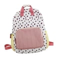 thumbnail image 1 of Mochila rosa para mujer, ideal para actividades al aire libre y viajes. 27cmx10cmx35cm, 1 of 9