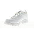 thumbnail image 4 of FILA Disruptor SE Sneakers White Navy Red Mens Athletic Shoes Size [insert size], 4 of 8