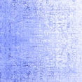 thumbnail image 1 of Ahgly Company Indoor Square Oriental Blue Industrial Area Rugs, 3' Square, 1 of 4