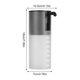 thumbnail image 5 of Toystoory Dispensador de espuma automático eléctrico de 350ml, lavadora de manos con sensor de inducción, lavadora de manos impermeable IPX4 Suministros de limpieza para el hogar negro Toystoory HA007992-02B, 5 of 6