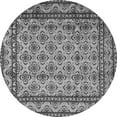 thumbnail image 1 of Ahgly Company Indoor Round Persian Gray Traditional Area Rugs, 6' Round, 1 of 1