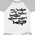 thumbnail image 4 of Inktastic Types of Sharks Boys or Girls Baby Bodysuit, 4 of 5
