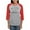 Heather/Red, variant on CafePress - Take Me Out To The Ballgame - Womens Baseball Tee