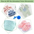 thumbnail image 3 of 360PCS 24 Colors Resin Snap Fasteners T5 Plastic Snaps Button Button kit For Sewing Clothing Craft DIY Tool, 3 of 5