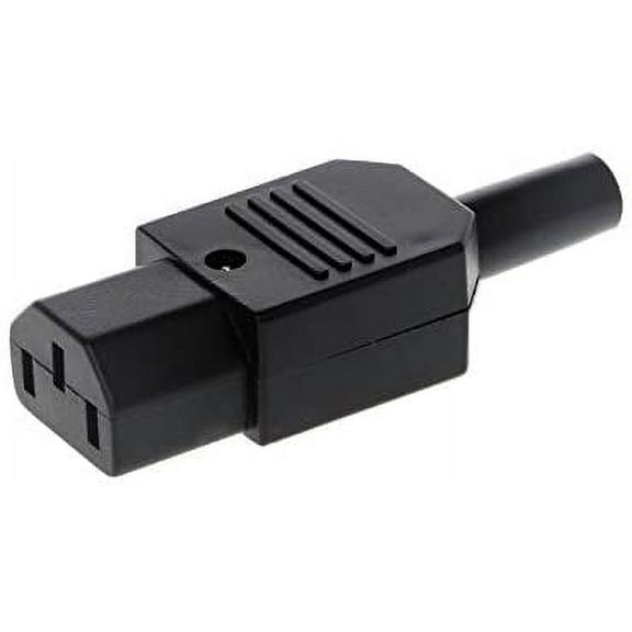 Toptekits IEC C13 Power Cord Plug Connector ,IEC 320 C13 Female Plug Rewirable Power Connector 3pin Socket 10A /250V